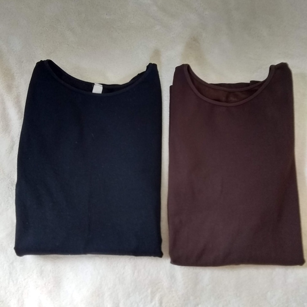 2 Nikibiki Womens Seamless Long Sleeve Crew Neck